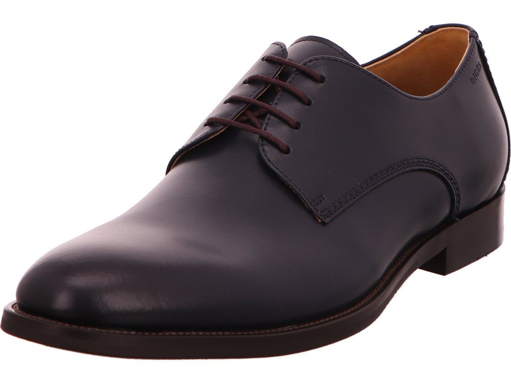 Digel Schnürhalbschuh Business Herren Blau Seb Schnürschuh
