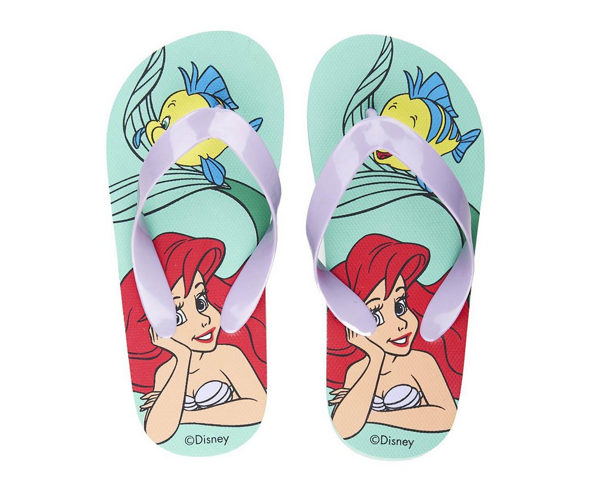 Disney Arielle Meerjungfrau Kinder Flip Flops Zehentrenner Gr. 26-33 Zehentrenner