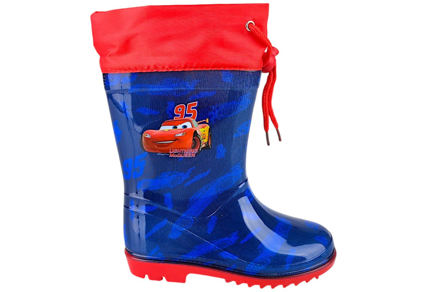 Disney Cars Lightning McQueen Gummistiefel Jungen Regenstiefel Gr. 22 - 32