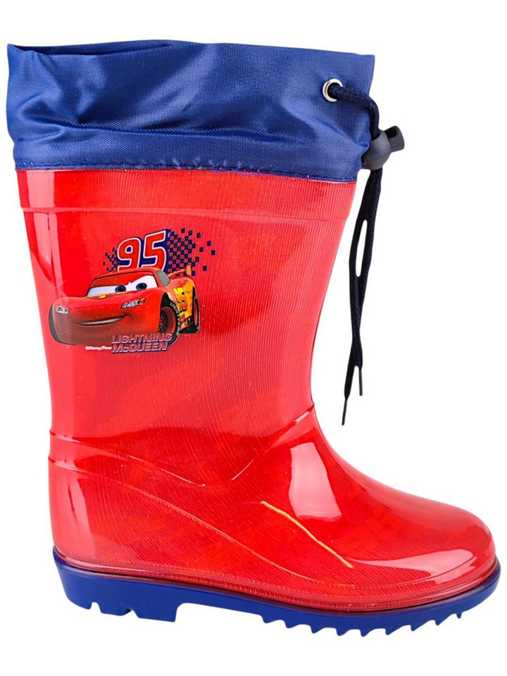Disney Cars Lightning McQueen Gummistiefel Jungen Regenstiefel Gr. 22 - 32
