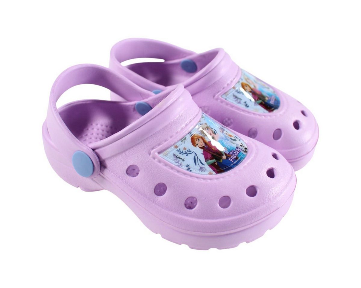 Disney Die Eiskönigin Elsa Kinder Clogs Badeschuhe Mädchen 22 bis 33 Clog
