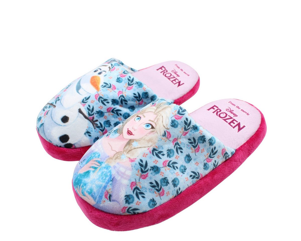 Disney Die Eiskönigin Elsa Olaf Kinder Hausschuhe Slipper Pantoffeln Pantoffel Gr. 28 bis 34