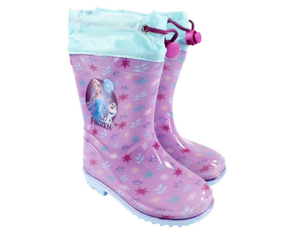 Disney Die Eiskönigin Kinder Mädchen Stiefel Regenstiefel Stiefel wasserdicht