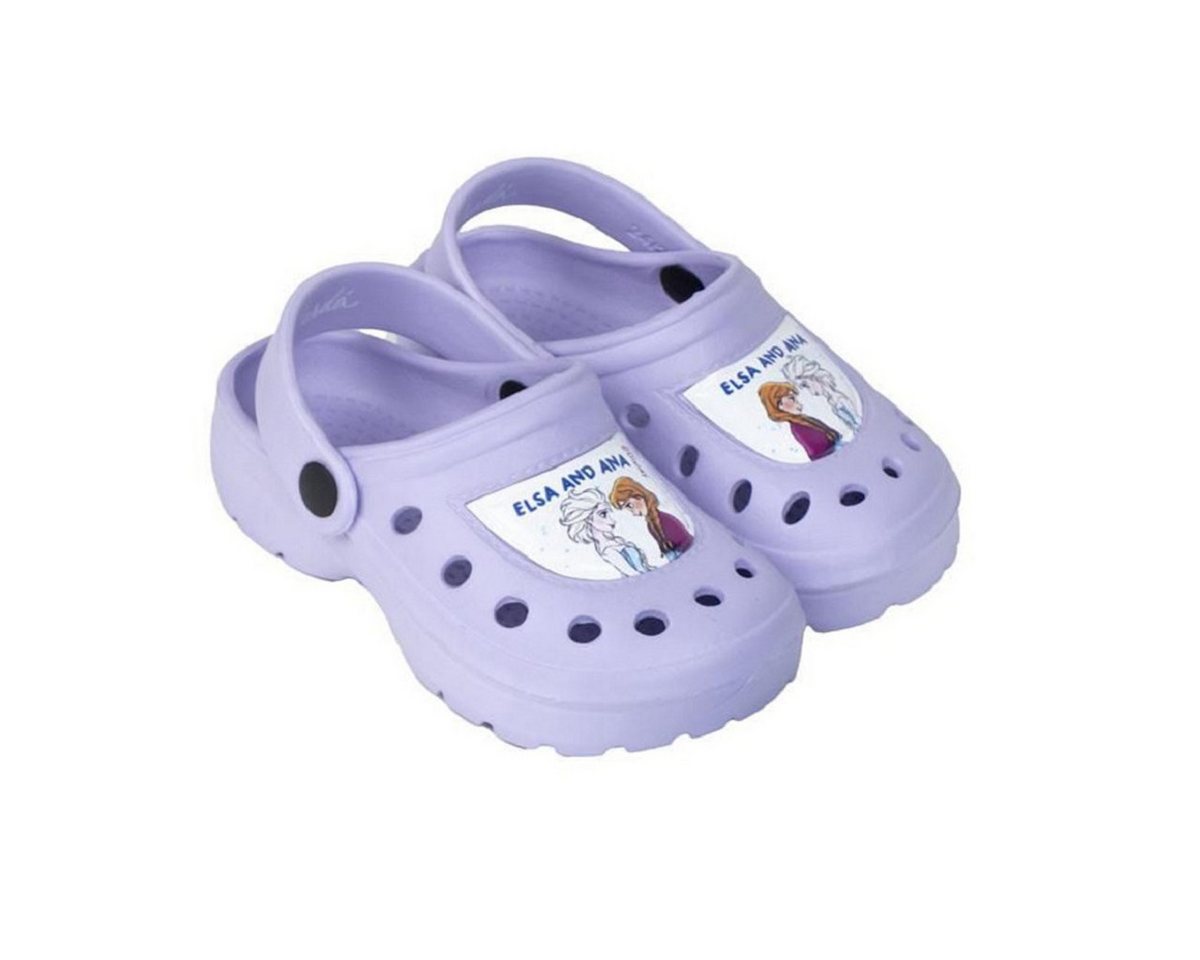 Disney Frozen Clogs Rutschfeste Sandalen für Kinder mit Elsa und Anna Clog