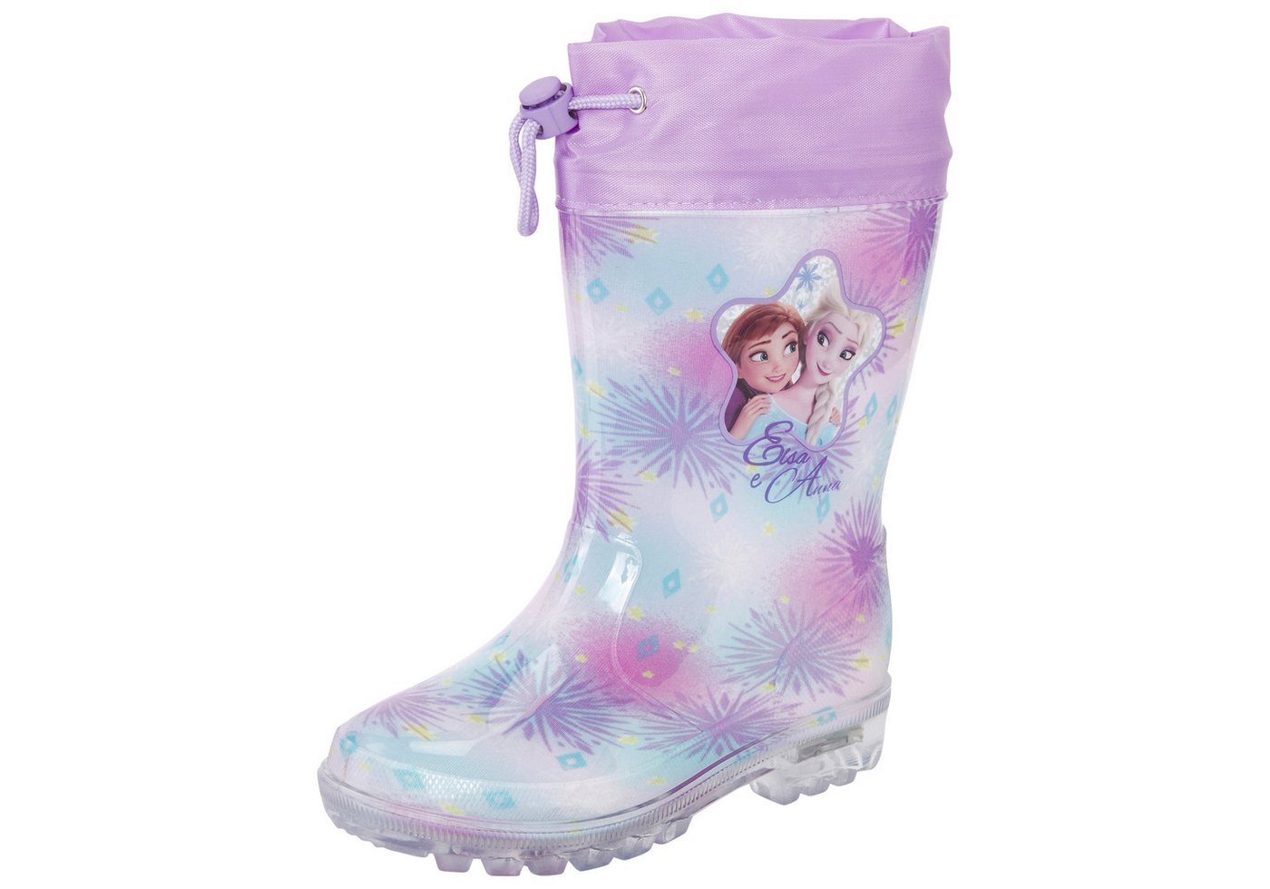 Disney FROZEN Gummistiefel mit cooler Blinkfunktion
