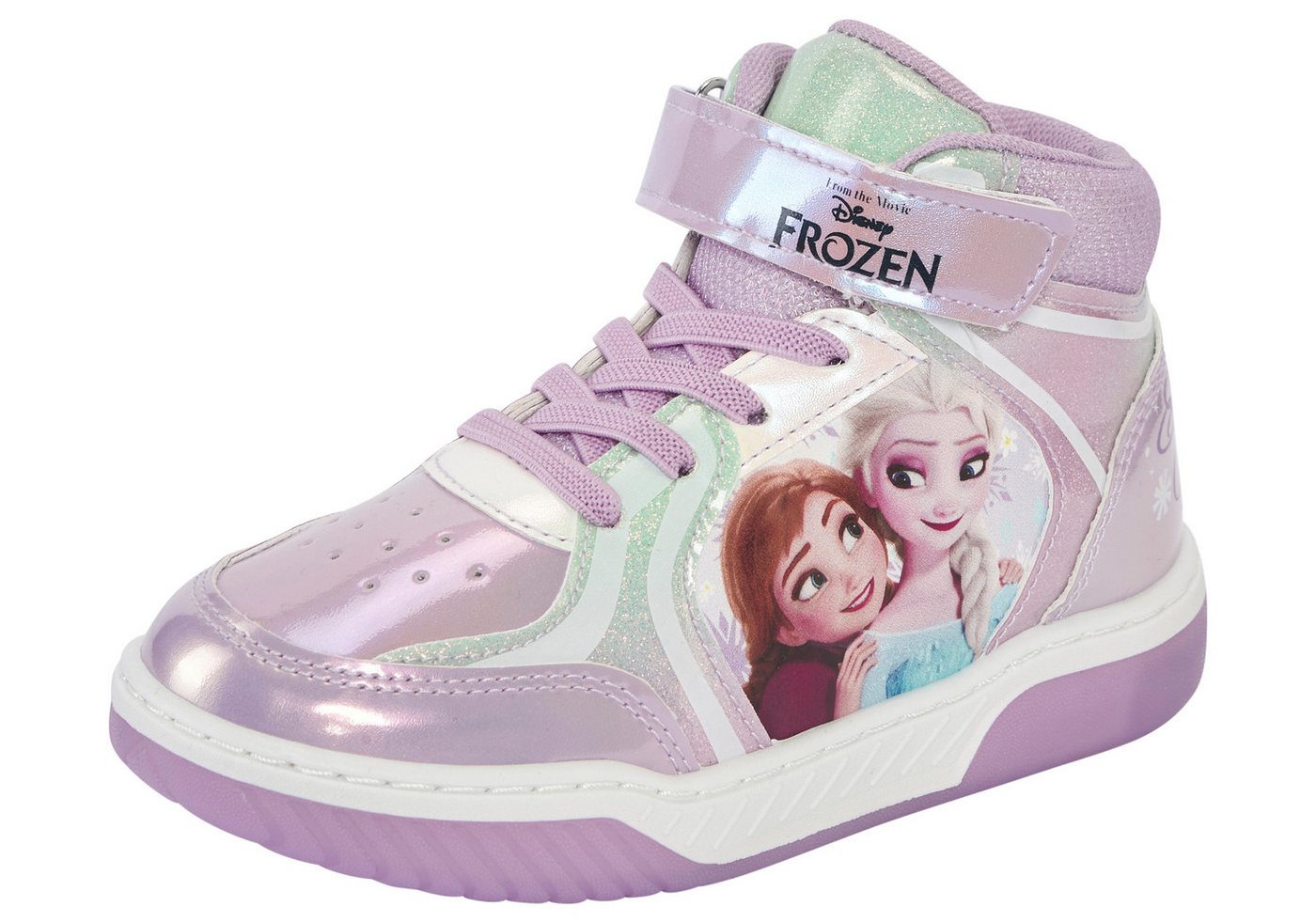 Disney FROZEN Sneaker mit cooler Blinkfunktion (lila)