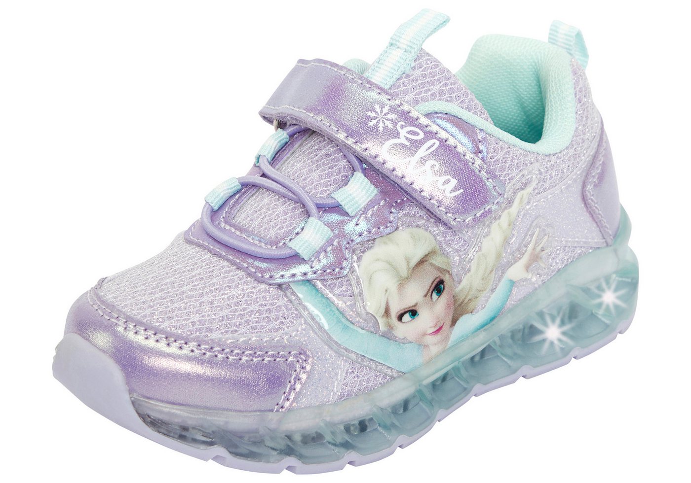 Disney FROZEN Sneaker mit cooler Blinkfunktion (lila)