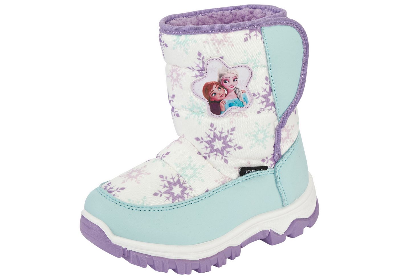 Disney FROZEN Winterboots Winterschuhe, Winterstiefel, Snowboots, wasserdicht & gefüttert (lila)