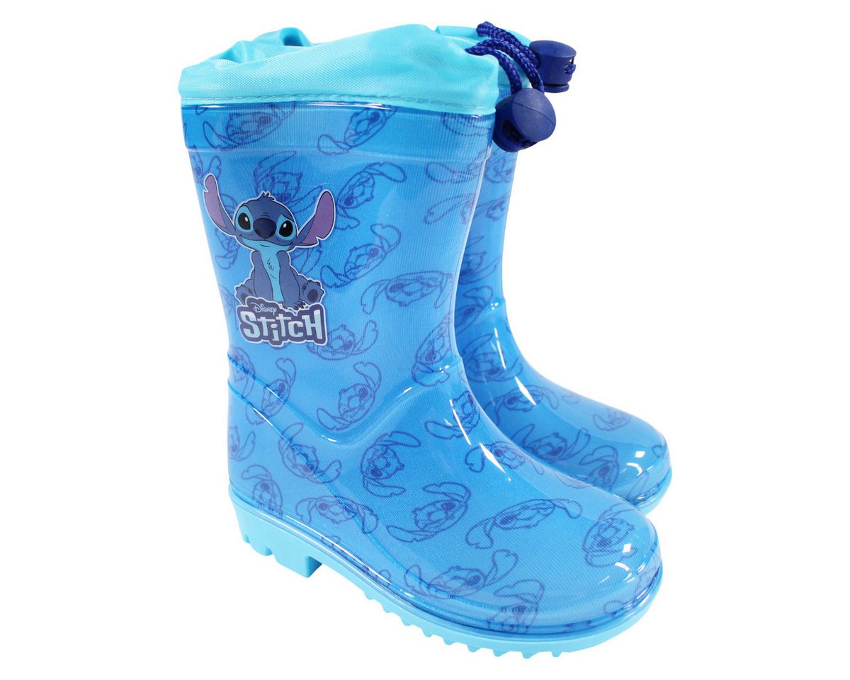 Disney Lilo uns Stitch Kinder Jungen Stiefel Regenstiefel Gr. 24 - 32 Stiefel wasserdicht
