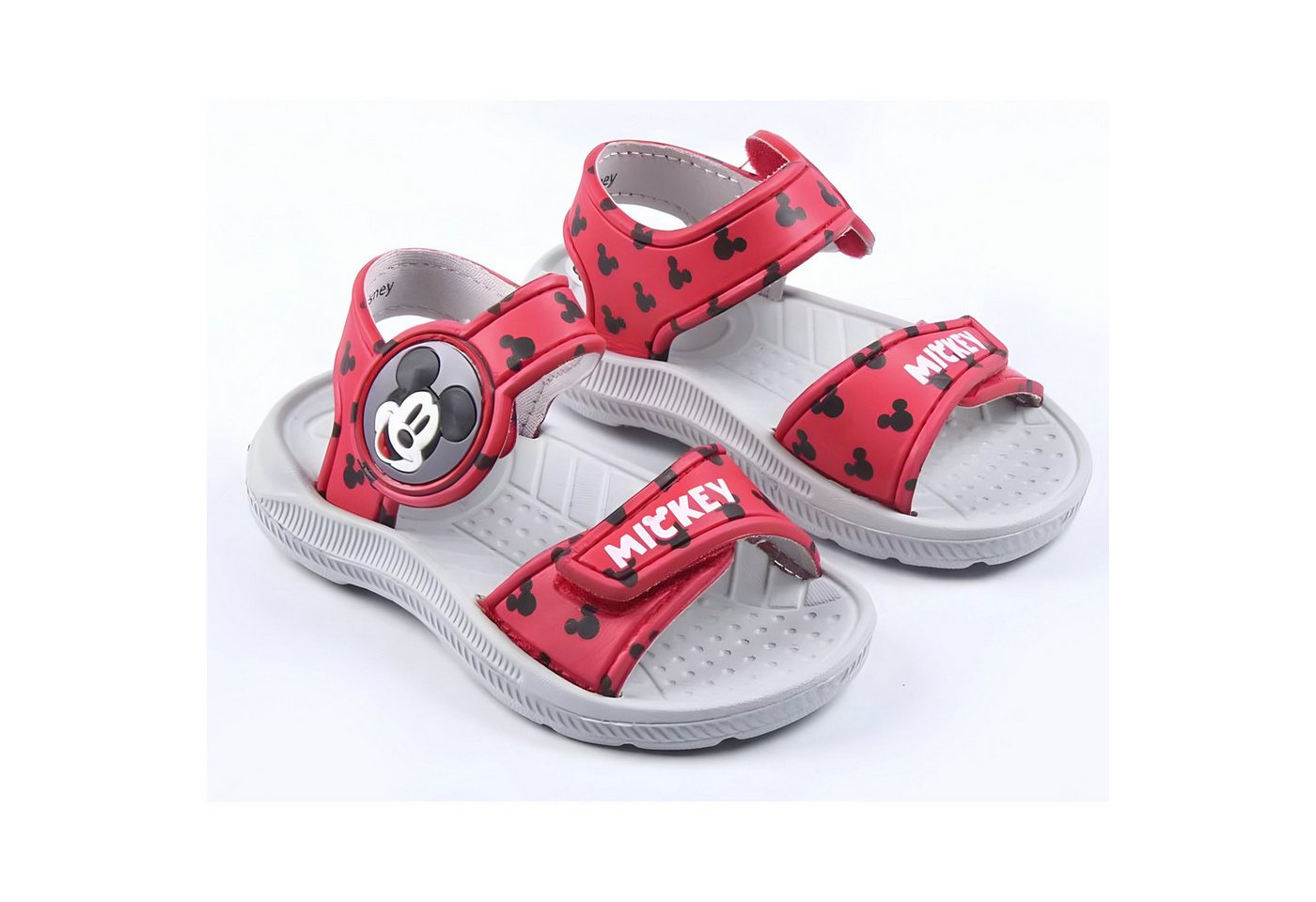 Disney Mickey Maus Jungen Kinder Sandalen mit Klett Gr. 22 bis 27 Sandale