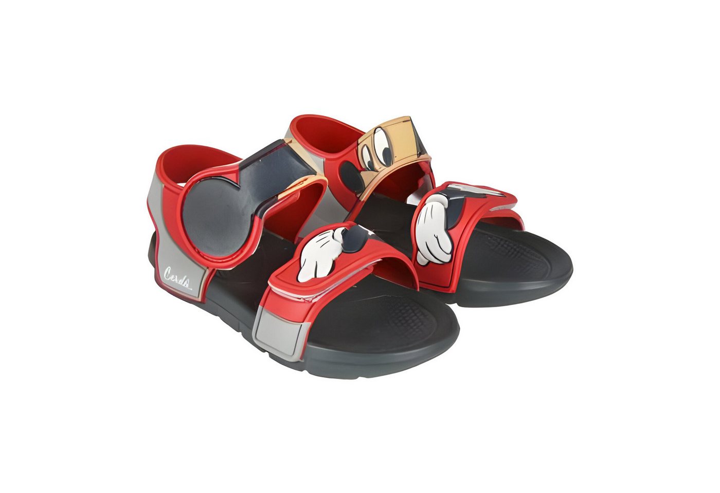 Disney Mickey Maus Kinder Sandalen Latschen Klett Gr. 22 bis 29 Sandale