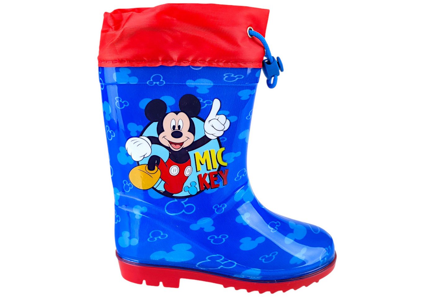 disney mickey mouse Mickey Maus Gummistiefel Jungen Regenstiefel Gr. 24 - 32