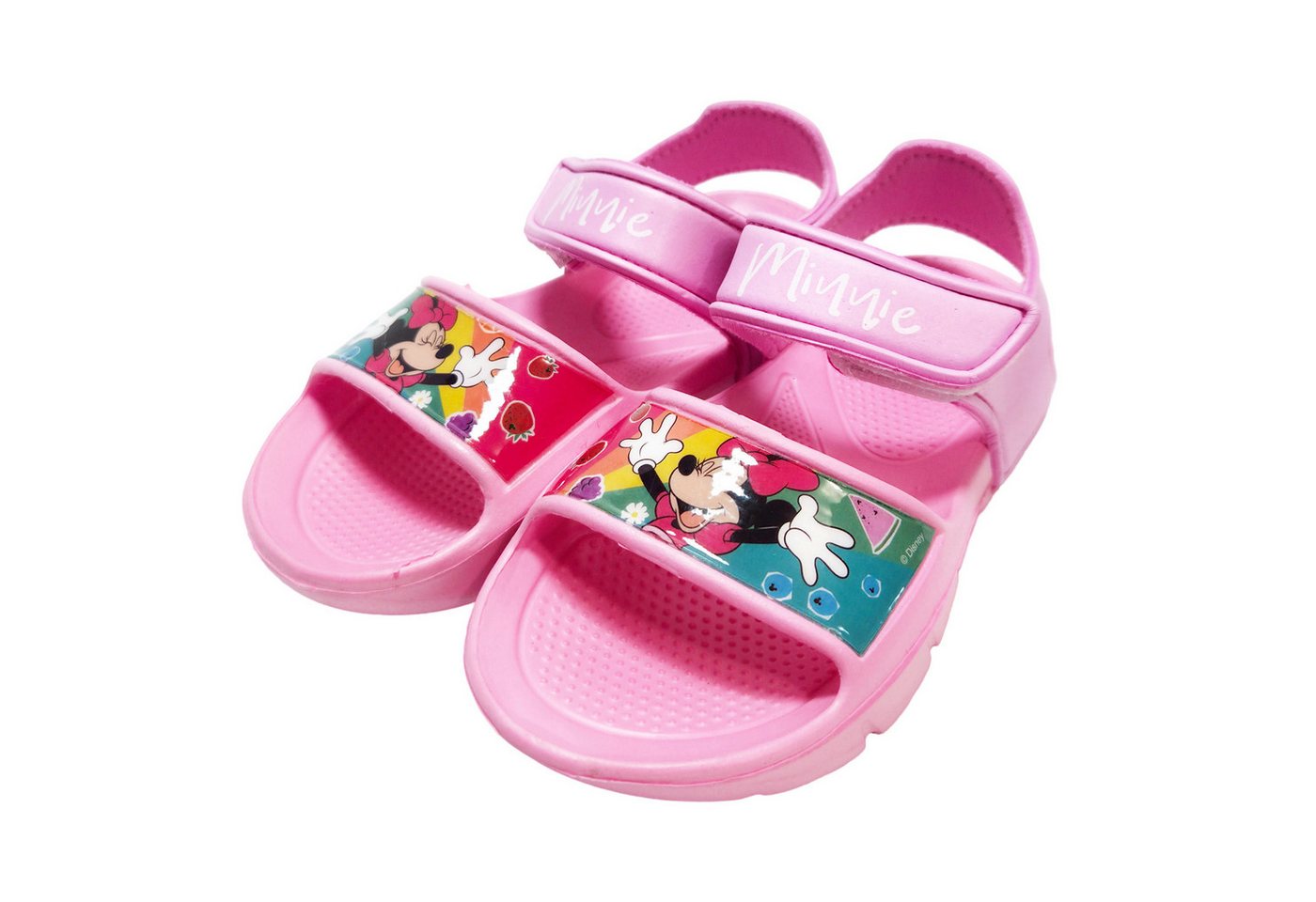 Disney Minnie Maus Mädchen Sandalen Rosa Pink Badeschuhe Latschen Sandale Gr. 22 bis 33