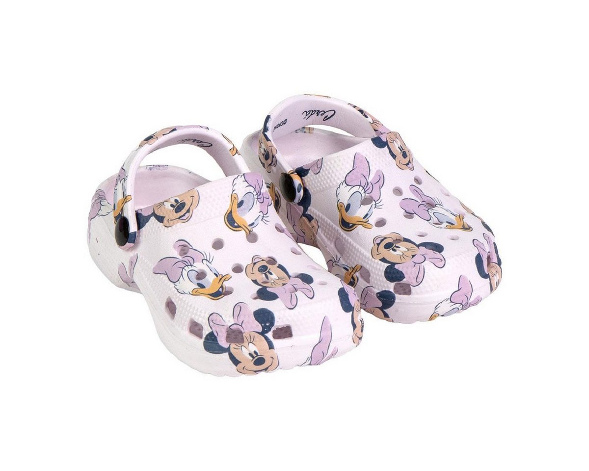 disney minnie mouse Kinder Clogs Sandale mit Fersenriemen und rutschfester Sohle Clog