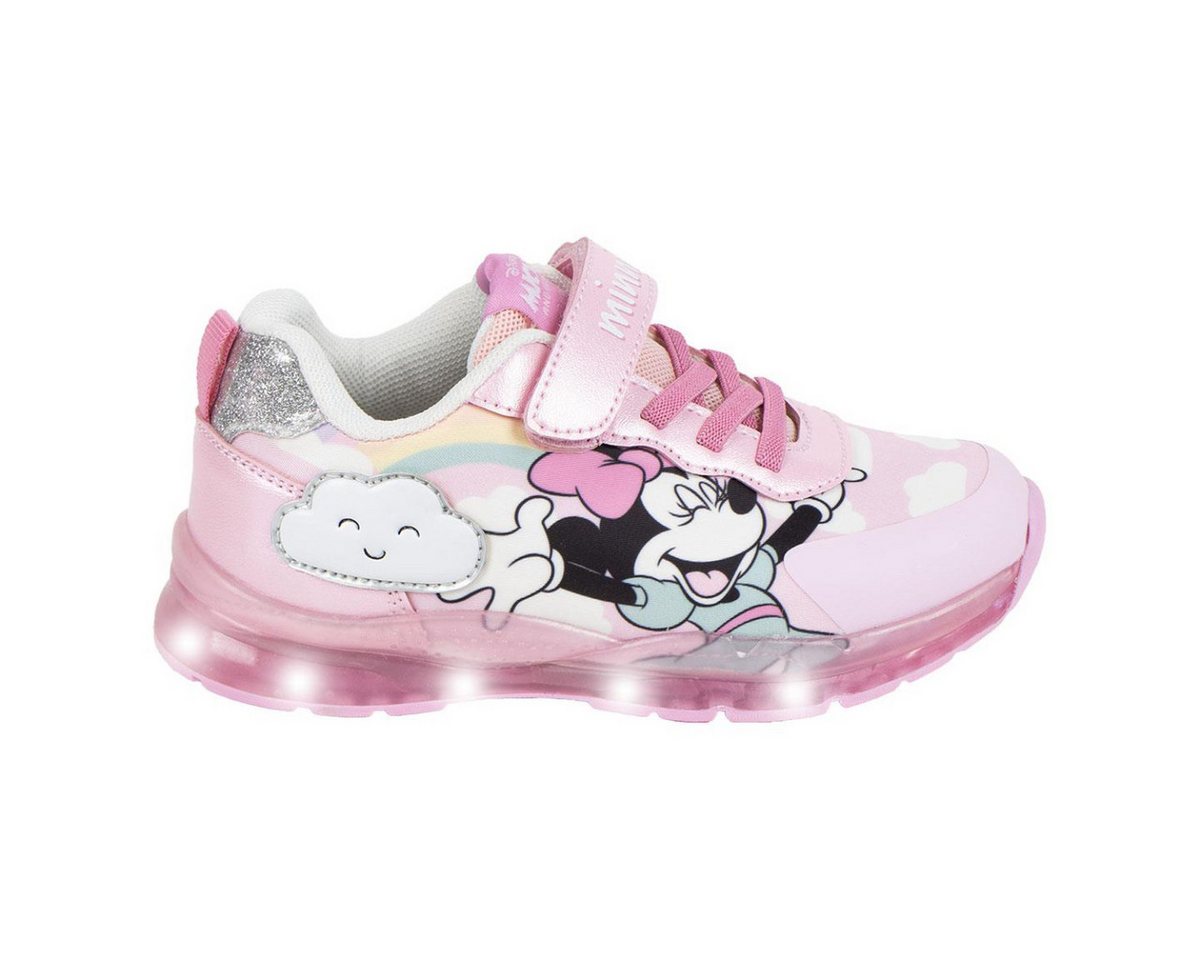 disney minnie mouse Kinder Freizeitschuhe mit Licht sportliche Schuhe Kindergarten Sneaker (Packung)