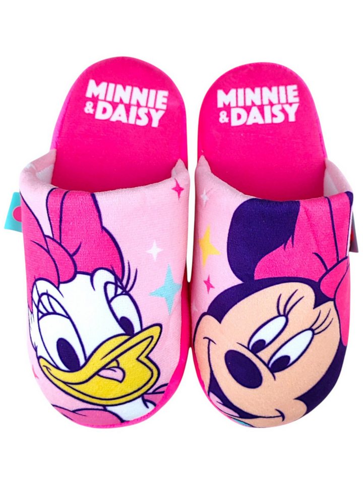 disney minnie mouse Minnie Maus & Daisy Duck Hausschuh Mädchen Slipper Pantoffeln Gr. 26-33
