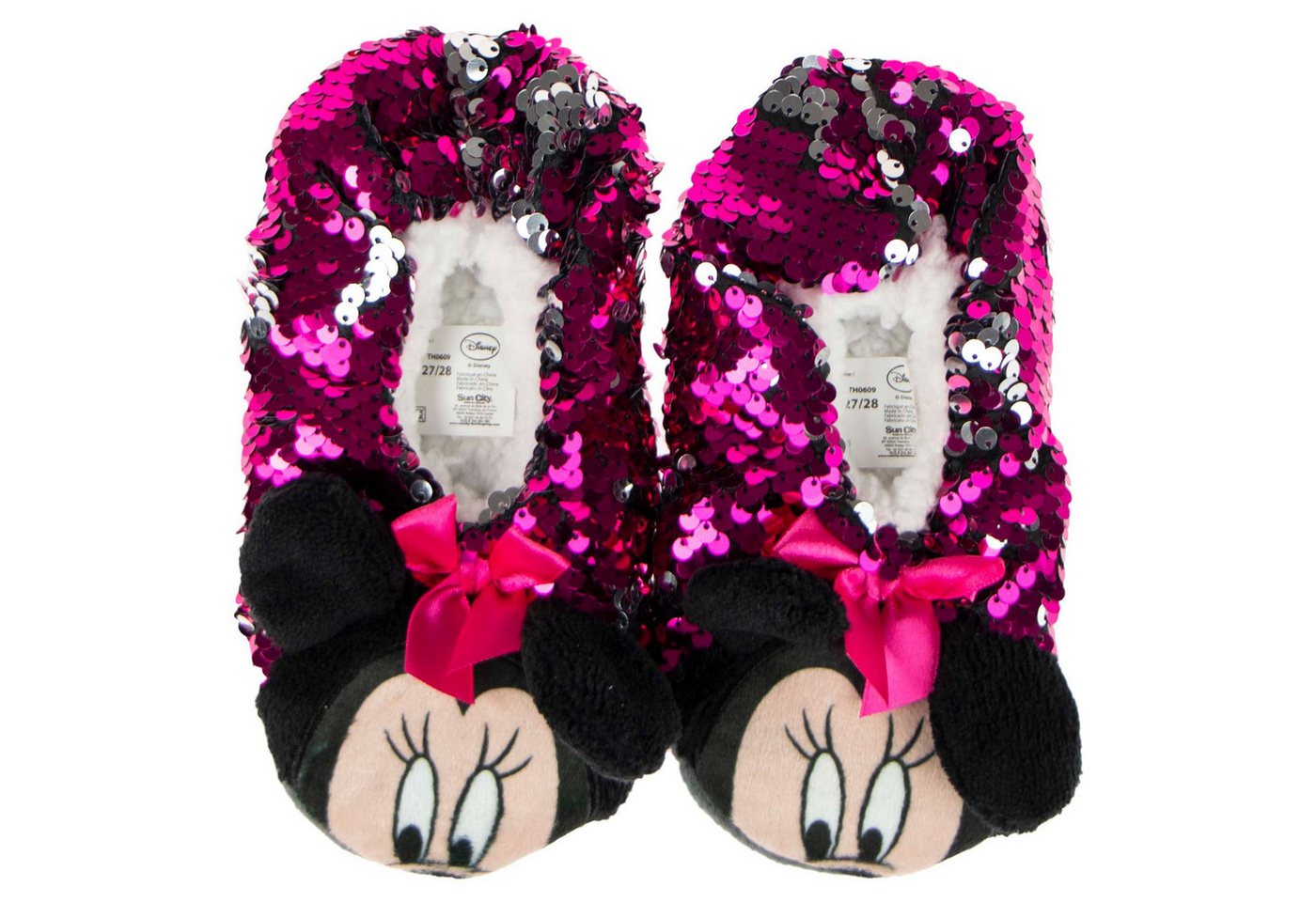 disney minnie mouse Warmschuhe Kuschelige Anti-Rutsch-Hausschuhe Plüsch Hausschuhe