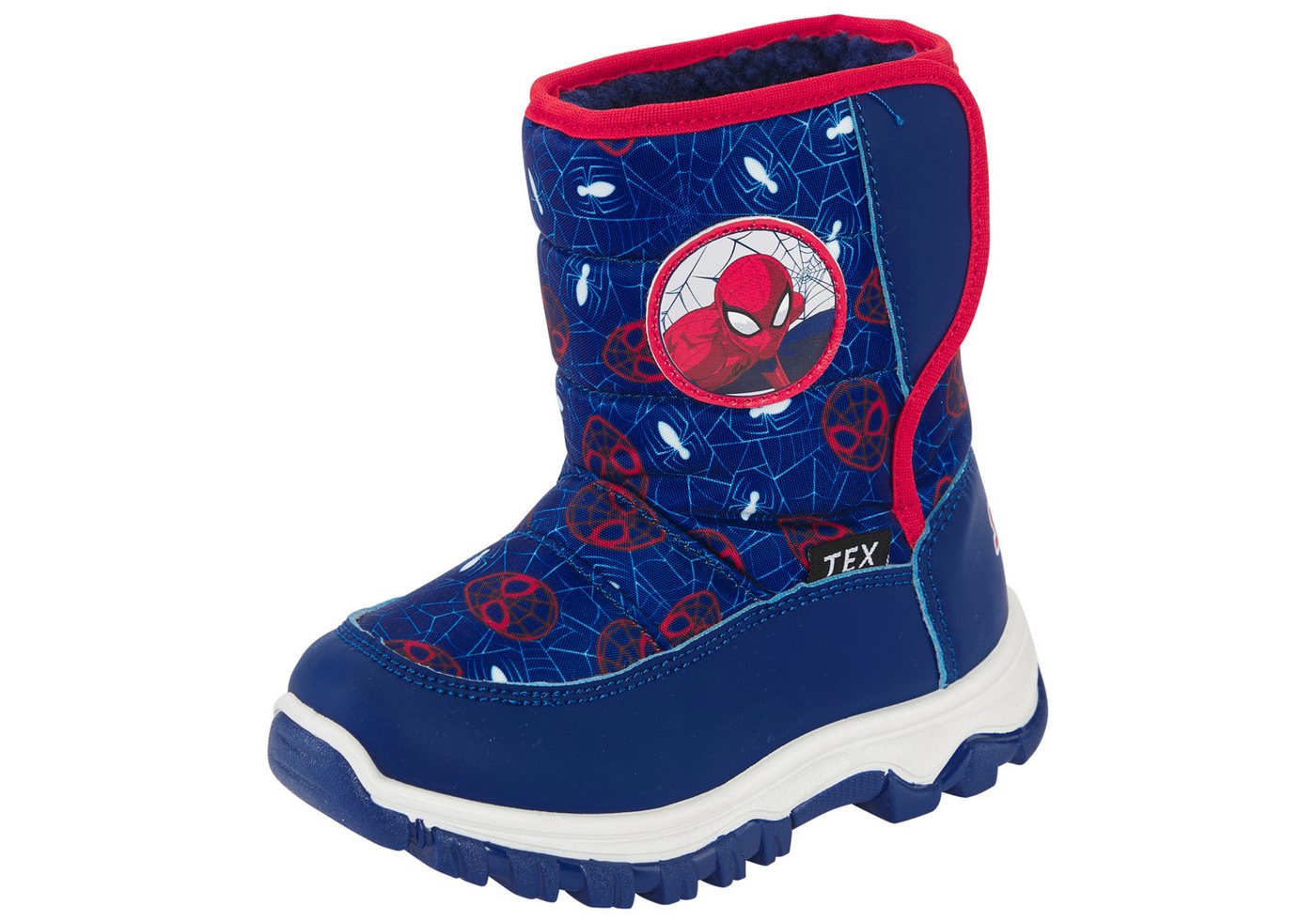 Disney SPIDERMAN Winterboots Winterschuhe, Winterstiefel, Snowboots, wasserdicht & gefüttert (blau)