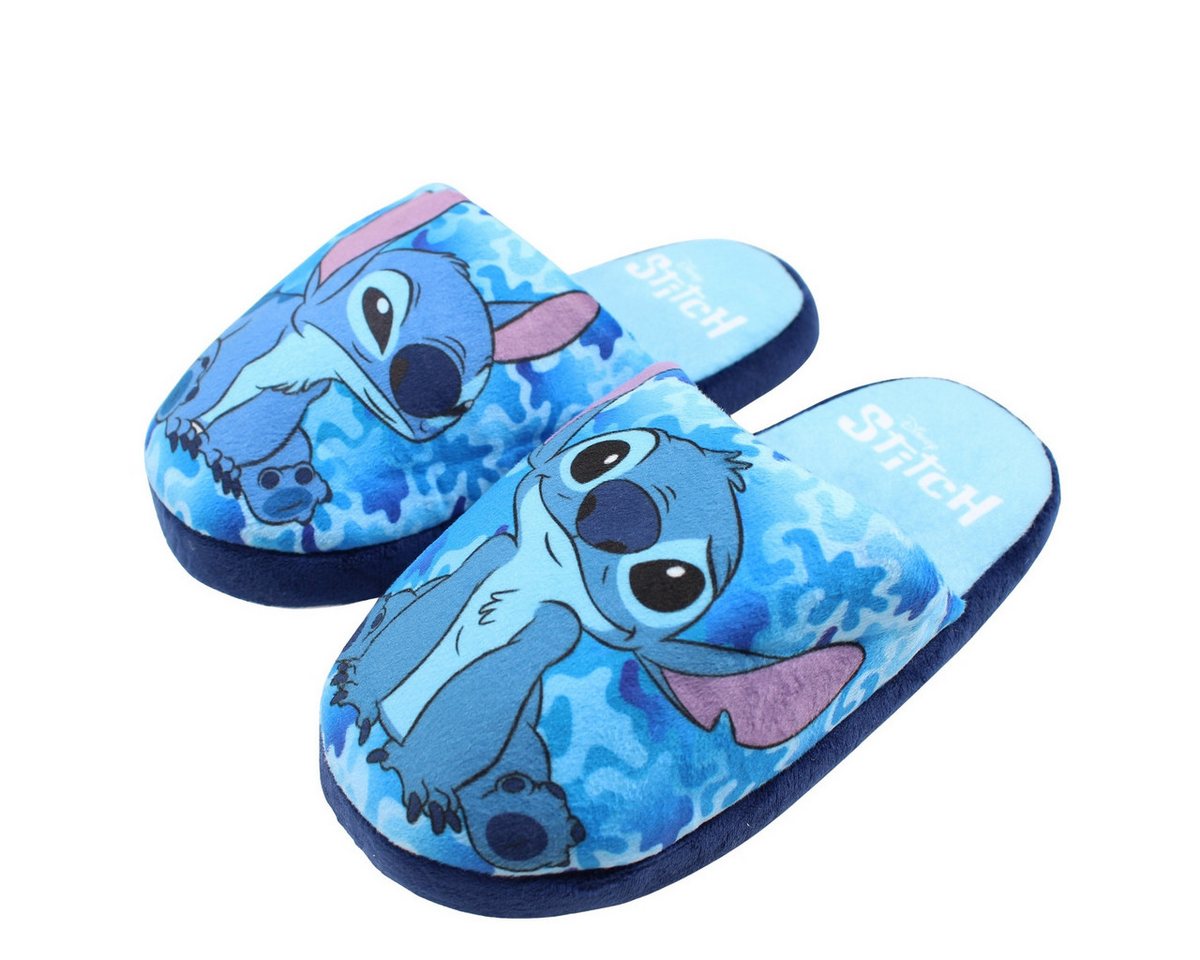 Disney Stitch Kinder Jungen Hausschuhe Slipper Pantoffeln Pantoffel Gr. 28 bis 34