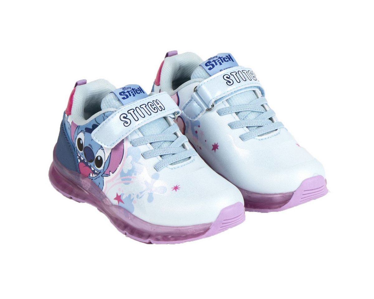 Disney Stitch Sneaker Kinder mit LED Lichteffekt Freizeitschuhe Mädchen Sneaker