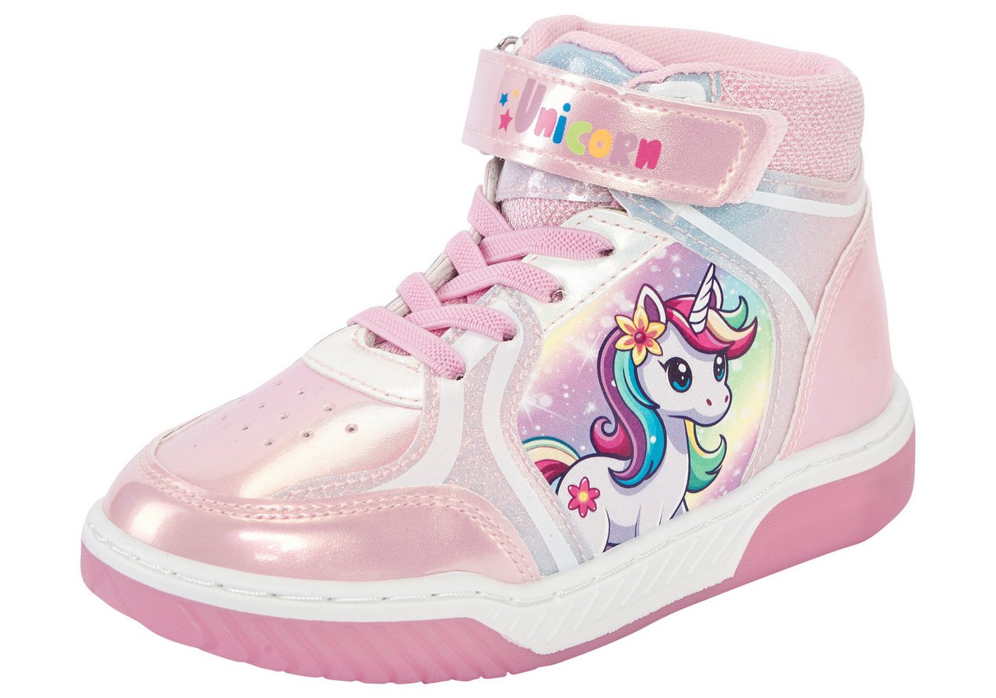Disney UNICORN Sneaker mit cooler Blinkfunktion