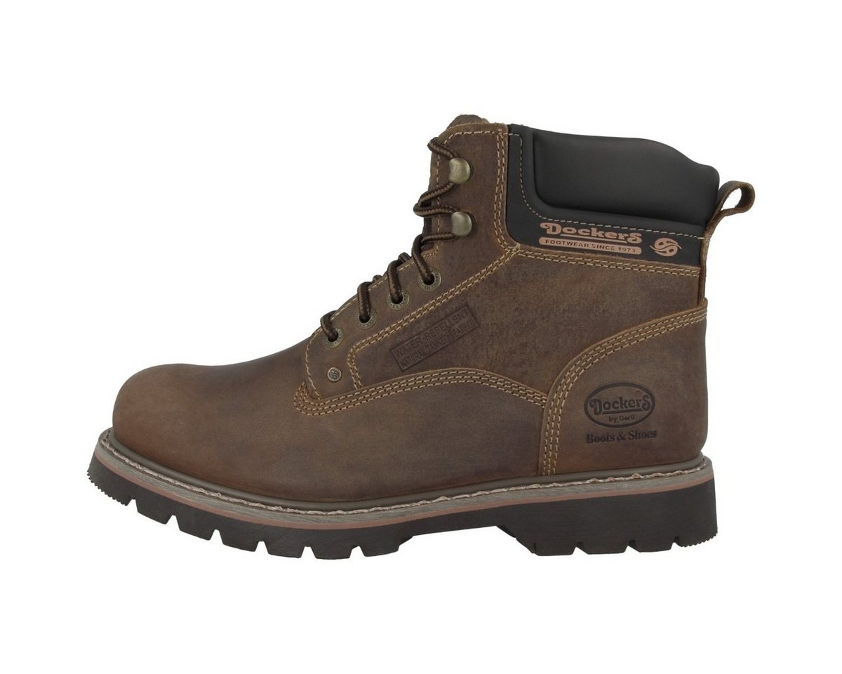 Dockers by Gerli 23DA004 Herren Schnürboots Stiefeletten, Stiefel, Winterstiefel, Winterboots, Schneestiefel