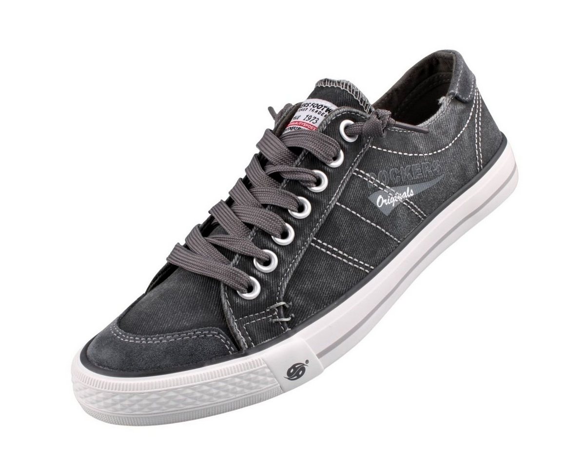 Dockers by Gerli 30ST027-790200 Sneaker Attraktiv lässiger Freizeitsneaker aus Canvas - total trendy.