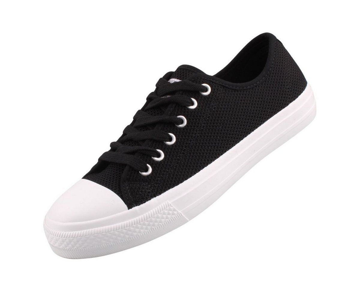 Dockers by Gerli 50PK201-700100 Sneaker Fashion Sneaker aus Textil mit weißer Zehenkappe