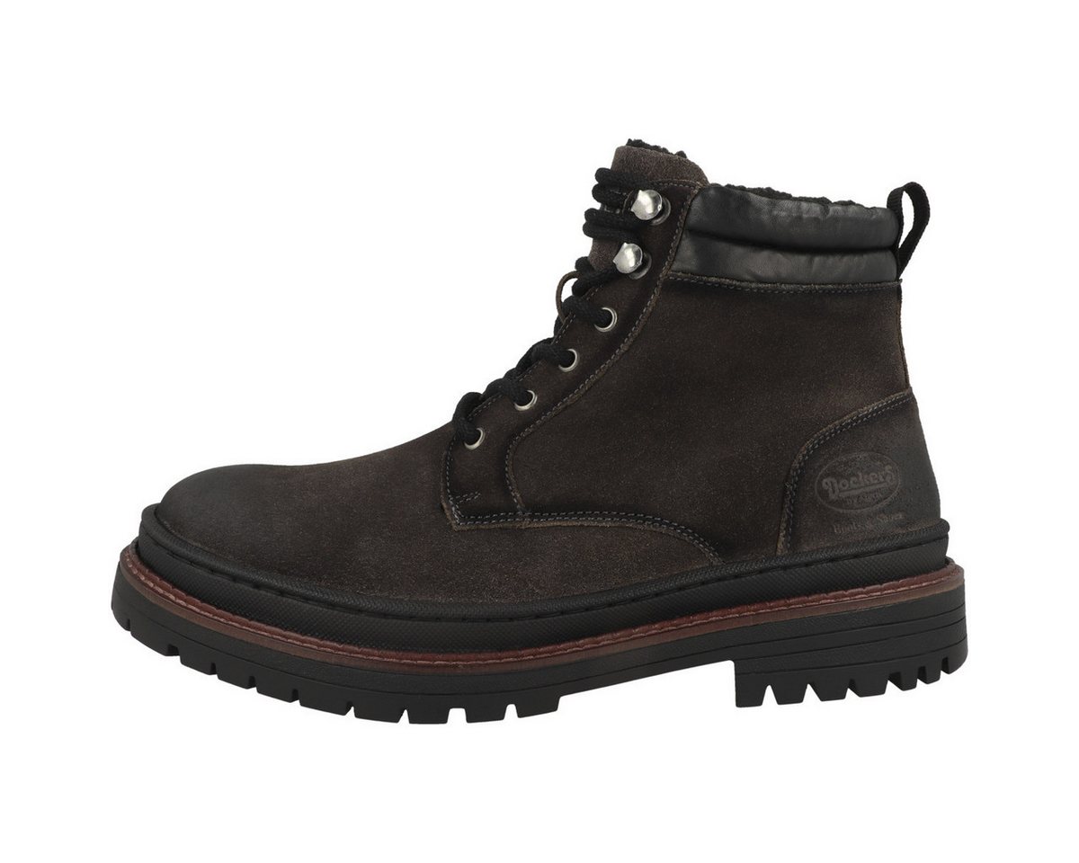 Dockers by Gerli 51CR101 Herren Schnürboots Stiefeletten, Stiefel, Winterstiefel, Winterboots, Schneestiefel