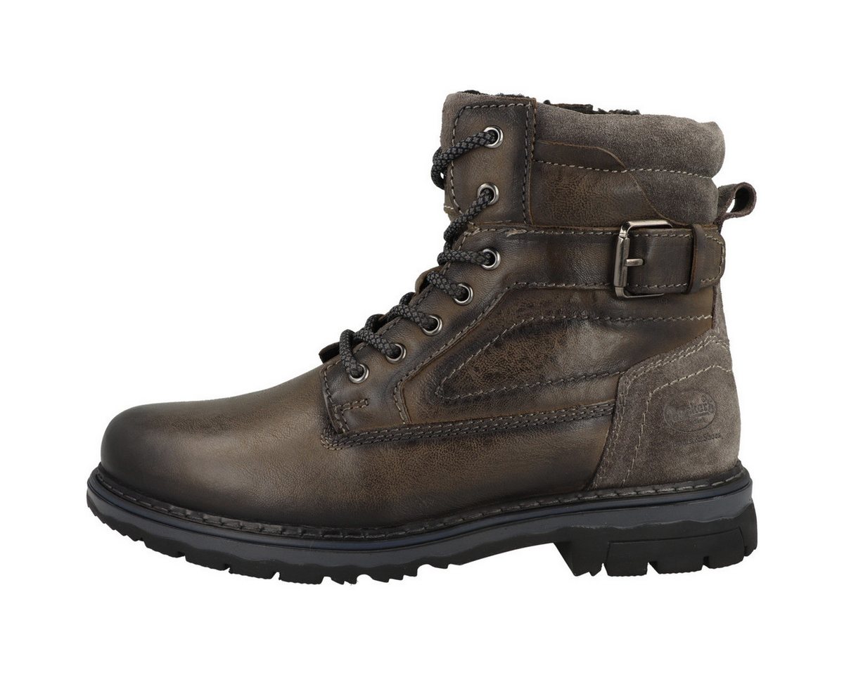 Dockers by Gerli 51GL102 Herren Schnürboots Stiefeletten, Stiefel, Winterstiefel, Winterboots, Schneestiefel (grau)