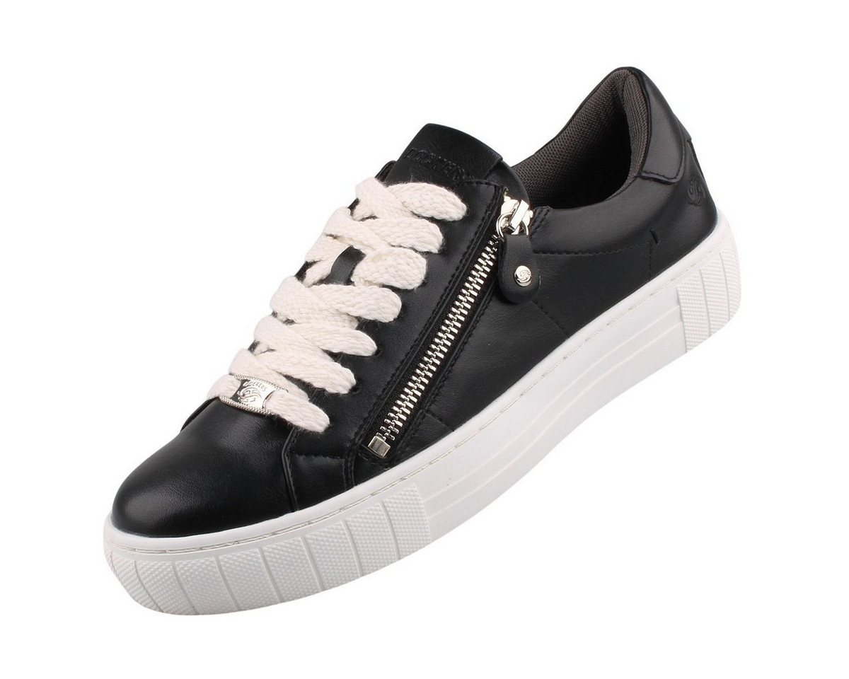 Dockers by Gerli 51JE208-610150 Sneaker Fashion Sneaker aus Kunstleder mit breiter Schnürung