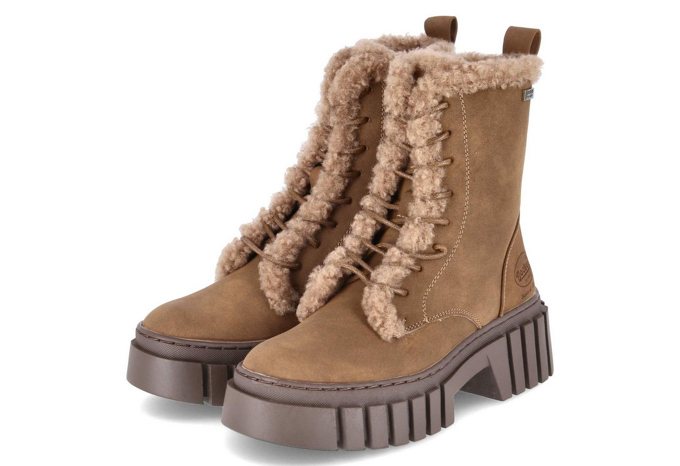 Dockers by Gerli 51PL306810300 Damen Synthetik braun Winterstiefel