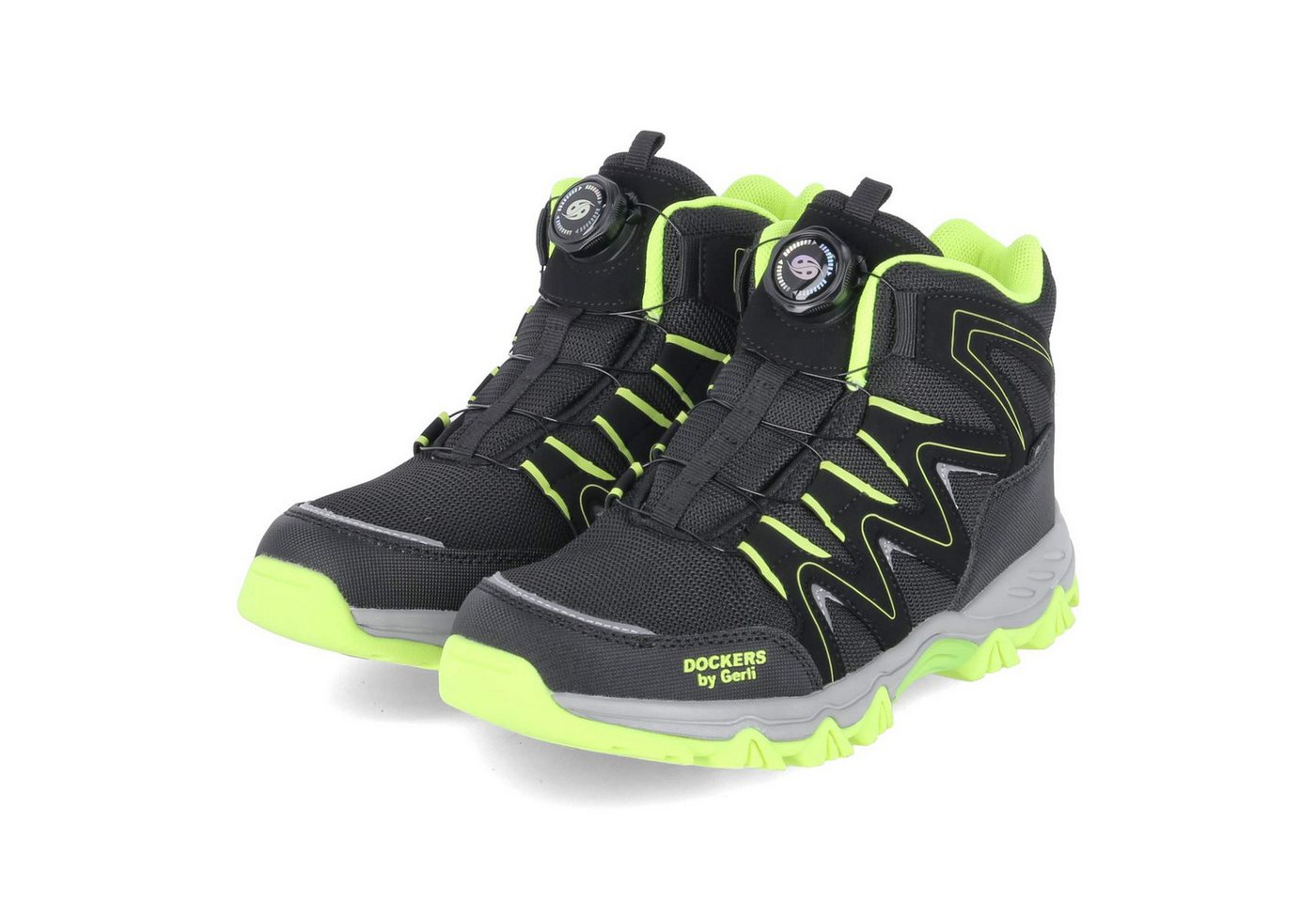 Dockers by Gerli 51TT701637180 Jungen Textil & Synthetik schwarz Stiefel