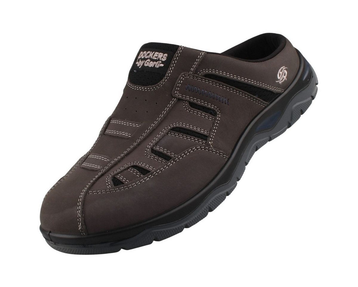 Dockers by Gerli 52HU003-300220 Clog Sportiver Herren Sabot aus Nubukleder.