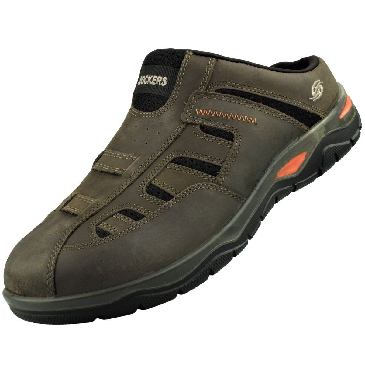 Dockers by Gerli 52HU003-300840 Clog Sportiver Herren Sabot aus Nubukleder.