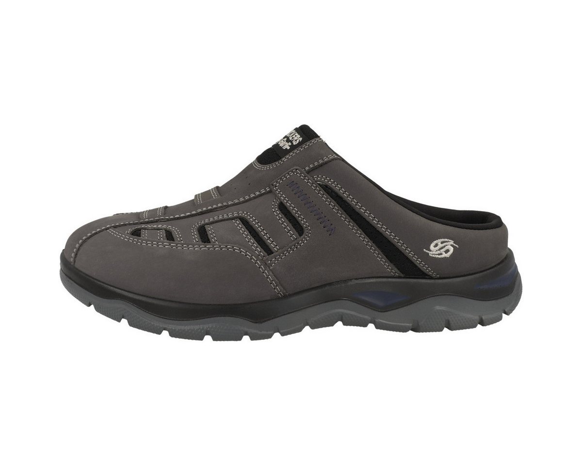 Dockers by Gerli 52HU003 Herren Clog Sandalen, Hausschuhe, Pantoletten, Badeschuhe, Gartenschuhe (grau)