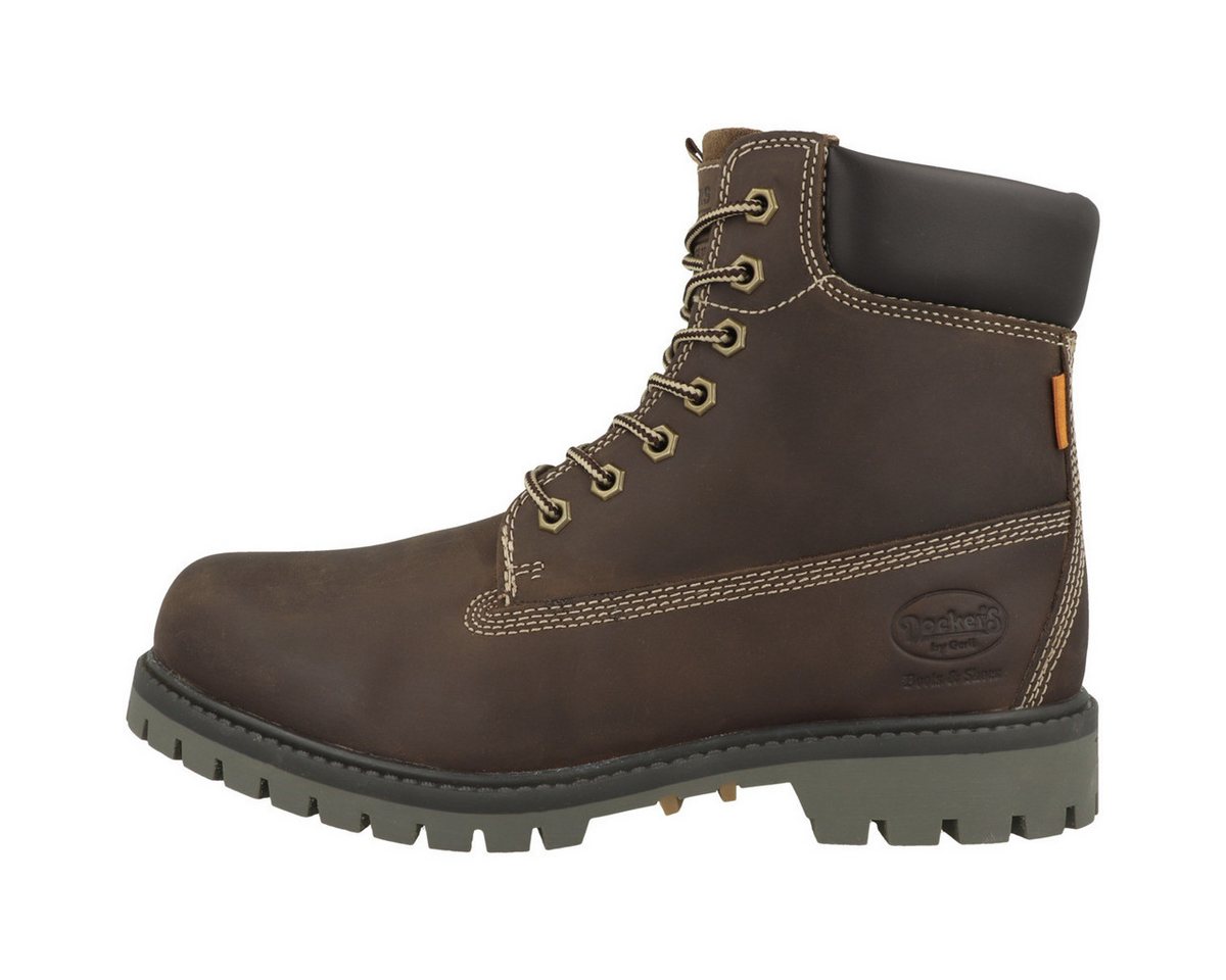 Dockers by Gerli 53AX001 Herren Schnürboots Stiefeletten, Stiefel, Winterstiefel, Winterboots, Schneestiefel