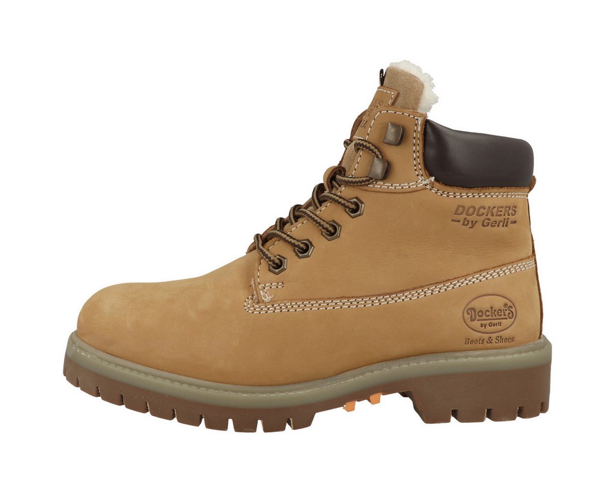 Dockers by Gerli 53AX303 Damen Winterboots Stiefeletten, Stiefel, Winterstiefel, Winterboots, Schneestiefel (braun)