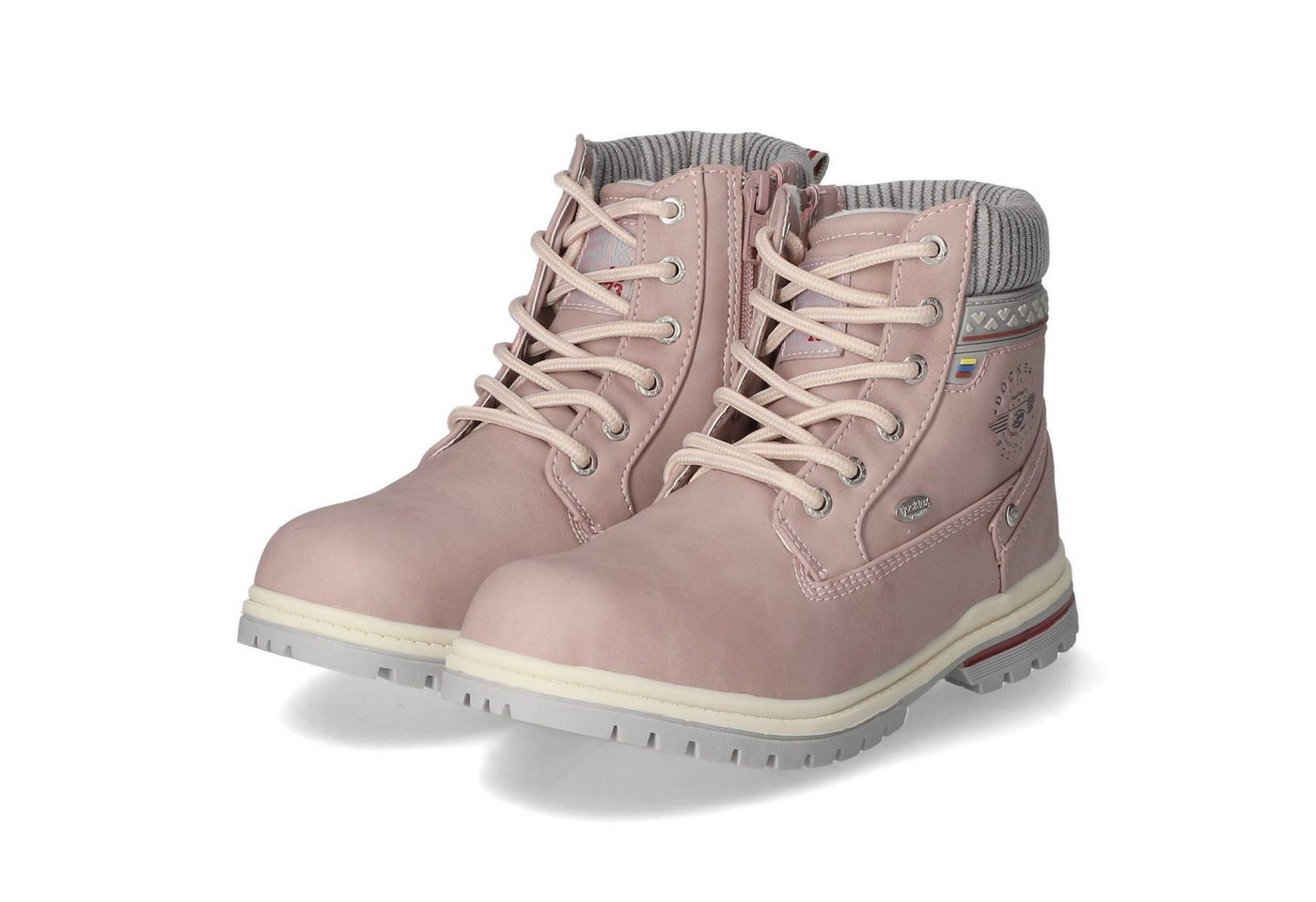 Dockers by Gerli 55MA701637760 Mädchen Textil & Synthetik rosa Winterstiefel