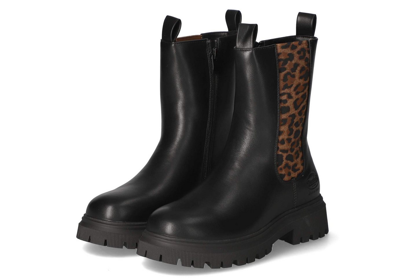 Dockers by Gerli 55QN715610100 Unisex Textil & Synthetik schwarz Winterstiefel