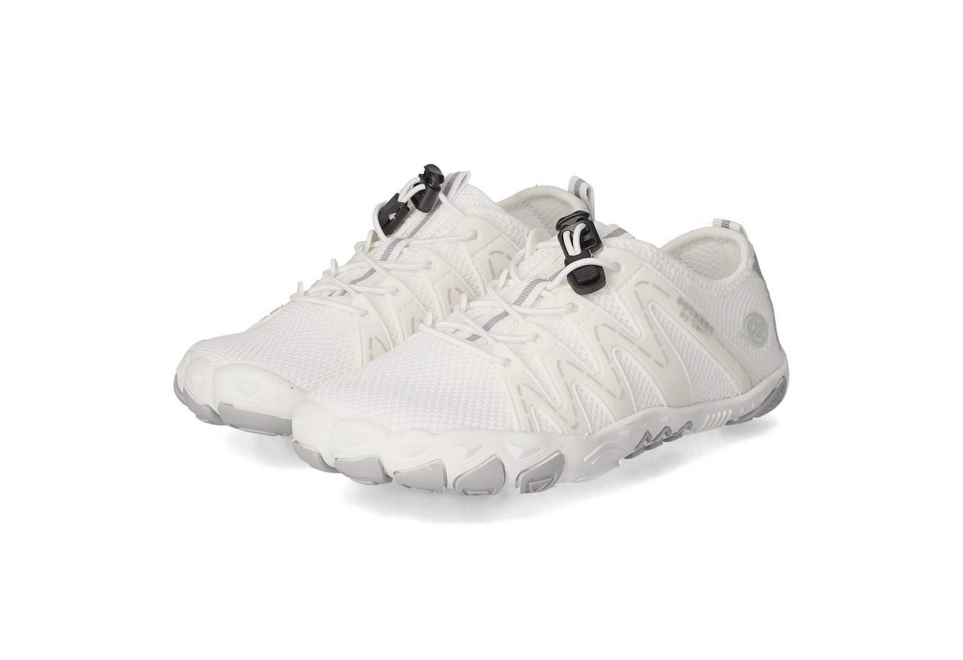 Dockers by Gerli 56MH202700502 Damen Textil & Synthetik weiss Schnürschuh