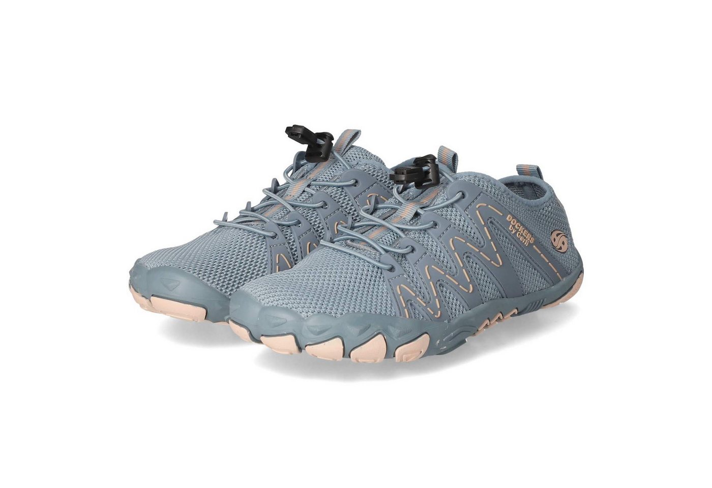 Dockers by Gerli 56MH202700606 Damen Textil & Synthetik blau Schnürschuh