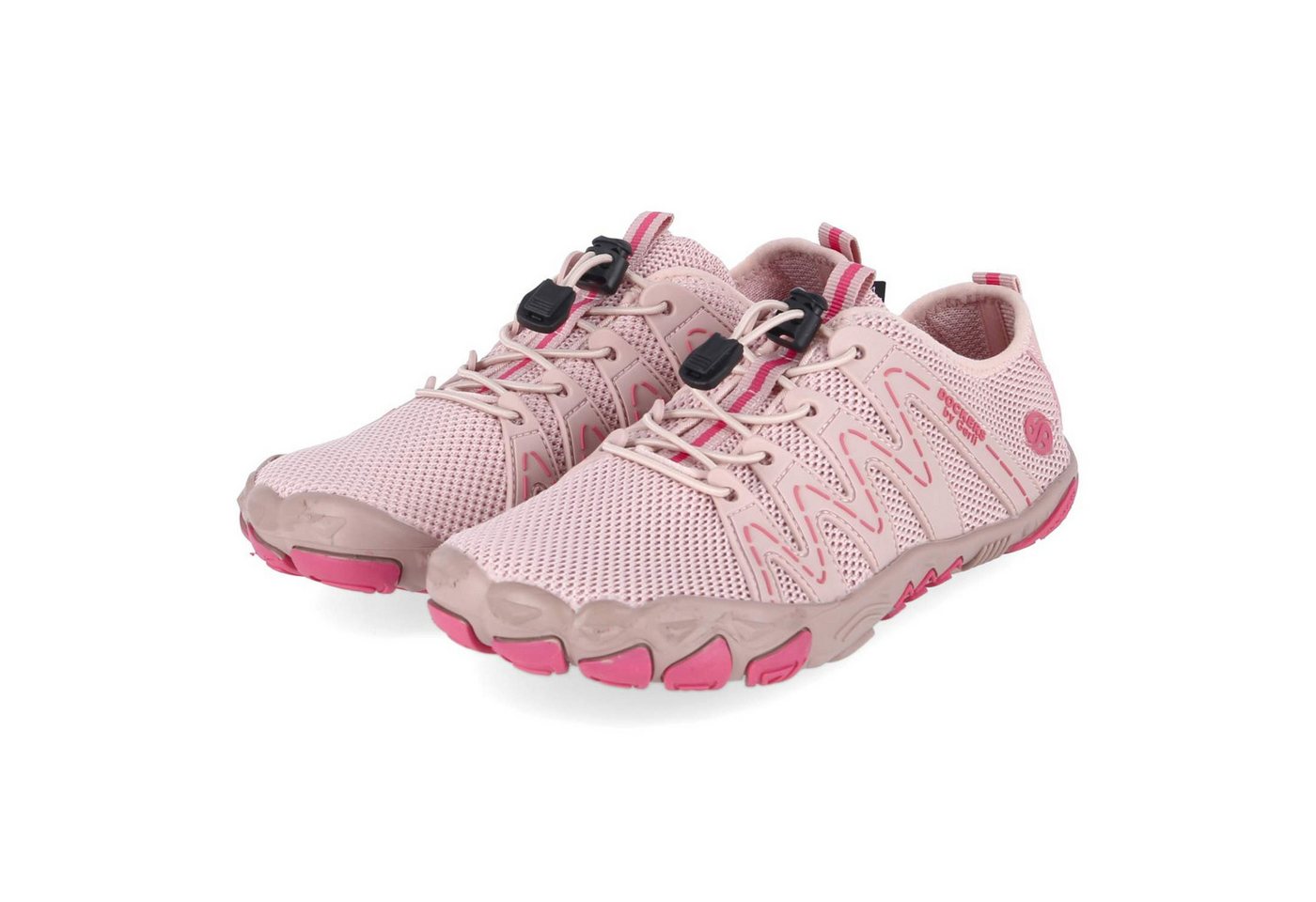 Dockers by Gerli 56MH202700760 Damen Textil rosa Schnürschuh