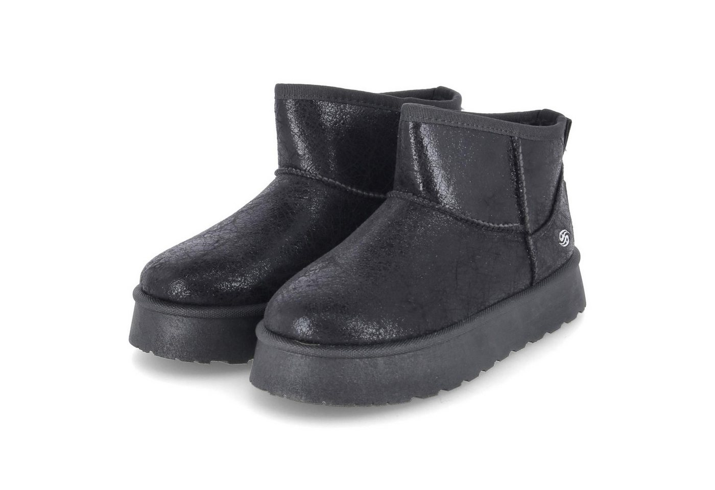 Dockers by Gerli 57EQ701680100 Unisex Textil schwarz Winterstiefel