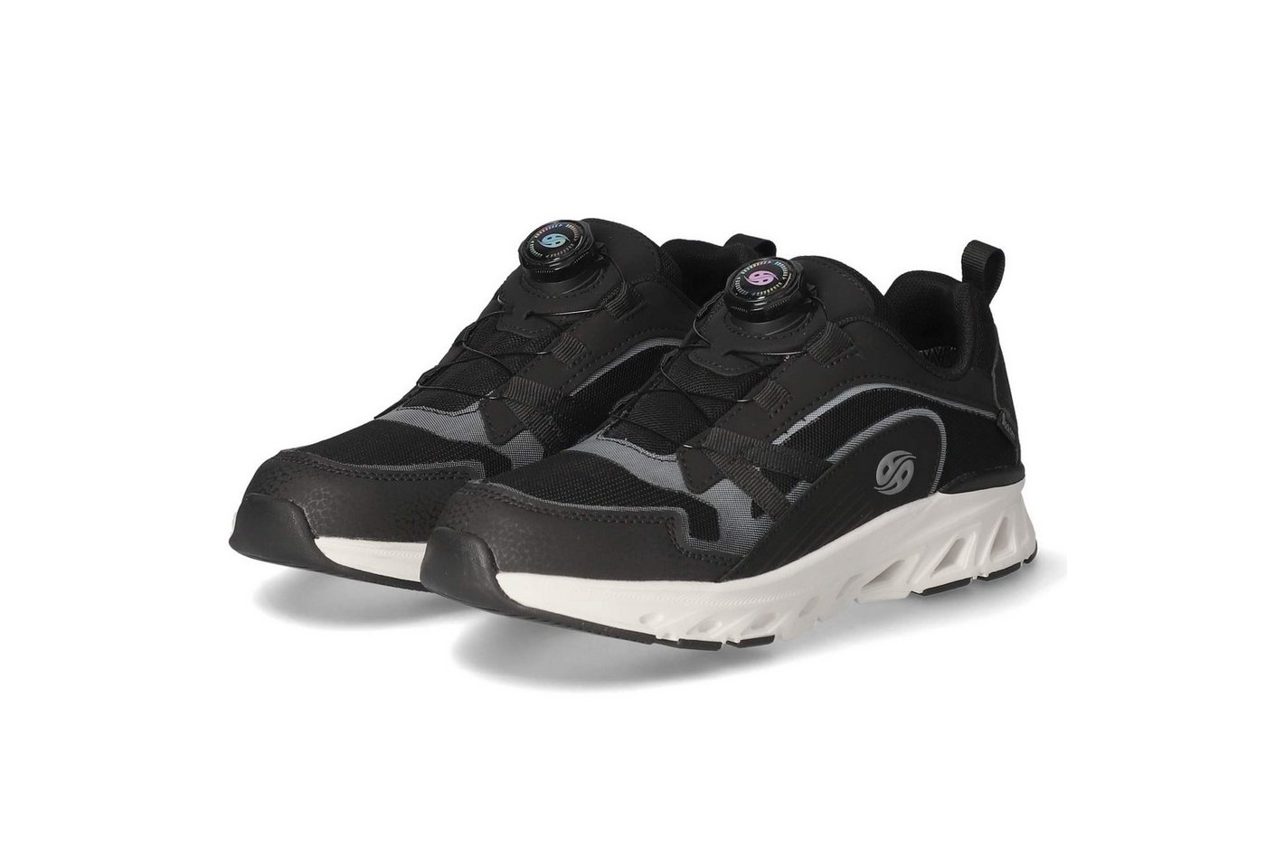 Dockers by Gerli 58BA612637100 Jungen Textil & Synthetik schwarz Schnürschuh