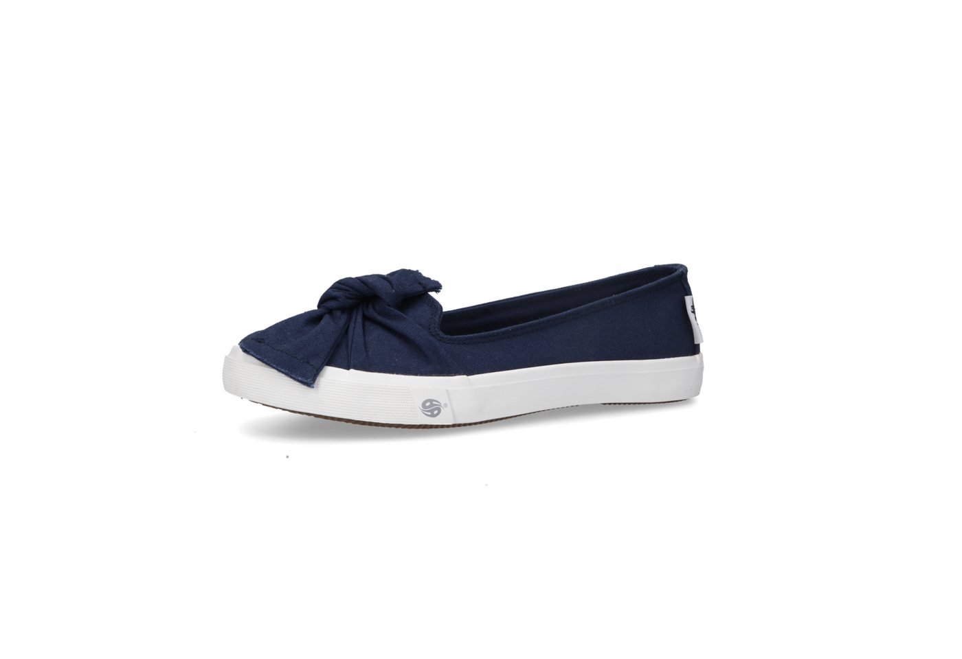 Dockers by Gerli Ballerina Freizeitschuh mit auffälliger Schleife (blau)