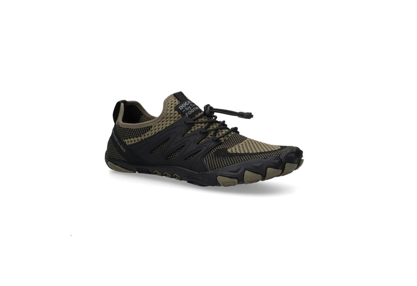 Dockers by Gerli Barfußschuh bequemer Schlupfschuh, Outdoorschuh mit Schnellverschluss