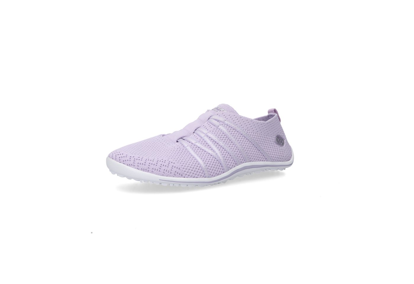 Dockers by Gerli Barfußschuh, Schlupfschuh, Sneaker, Sommerschuh in lässiger Strick-Optik (fliederfarben)