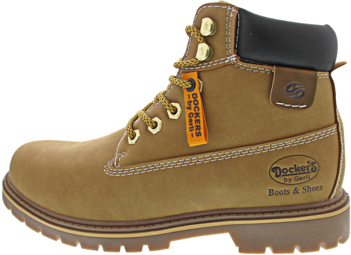 Dockers by Gerli Schnürstiefelette (beige)