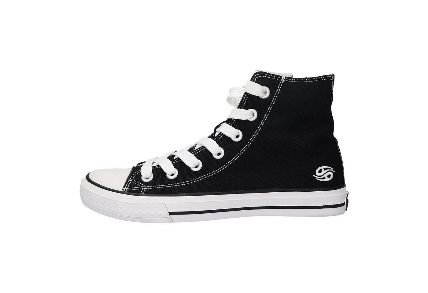 Dockers by Gerli High Top Sneaker Canvas Sneaker mit Reißverschluss an Schaftinnenseite